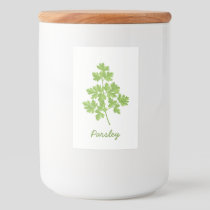 Parsley Food Label