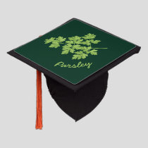 Parsley Graduation Cap Topper