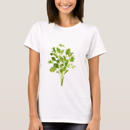 Parsley herbs Herb kitchen garden retirement  T_Shirt