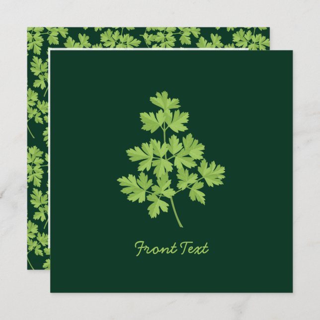Parsley Invitation (Front/Back)