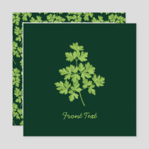 Parsley Invitation