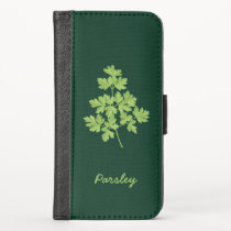 Parsley iPhone X Wallet Case