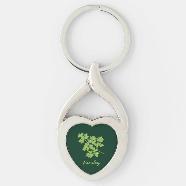 Parsley Keychain (Front)