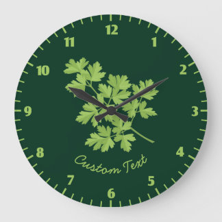 Parsley Large Clock
