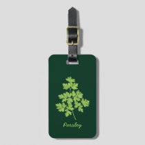 Parsley Luggage Tag