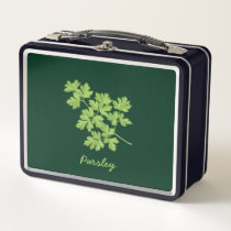 Parsley Metal Lunch Box