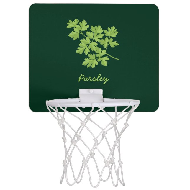 Parsley Mini Basketball Hoop (Front)