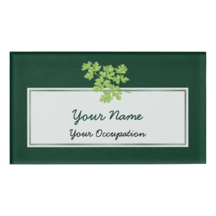 Parsley Name Tag