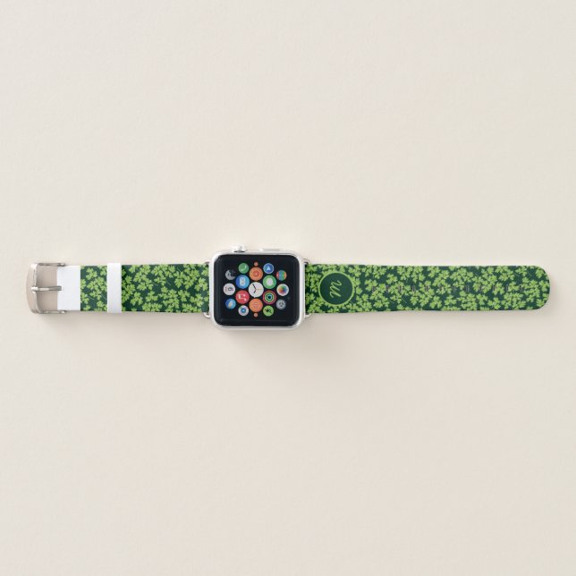 Parsley Pattern Apple Watch Band (Front)