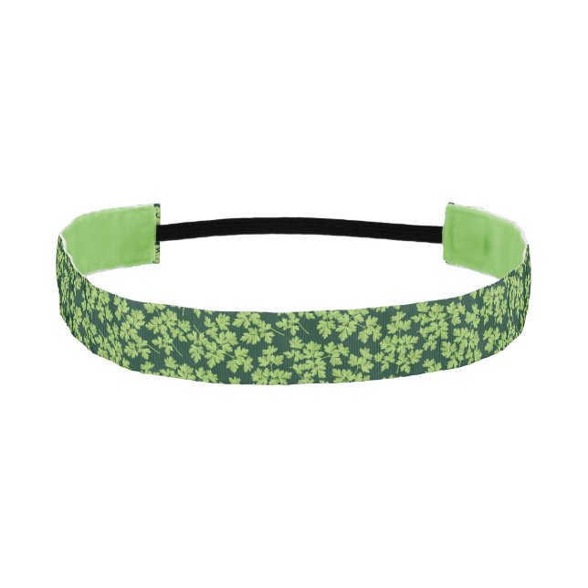 Parsley Pattern Athletic Headband (Front)