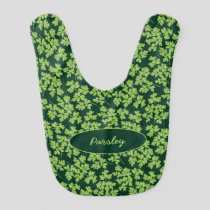 Parsley Pattern Baby Bib