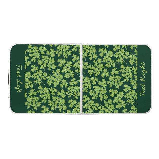 Parsley Pattern Beer Pong Table (Top)