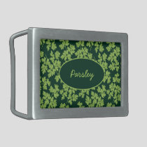 Parsley Pattern Belt Buckle