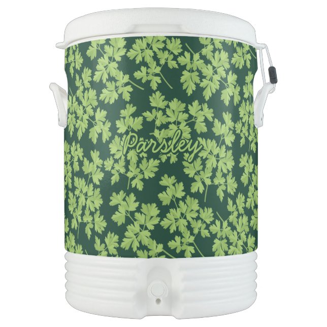 Parsley Pattern Beverage Cooler (Front)