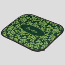 Parsley Pattern Car Floor Mat