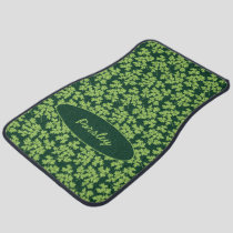 Parsley Pattern Car Floor Mat