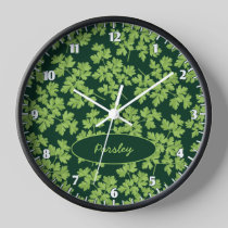 Parsley Pattern Clock