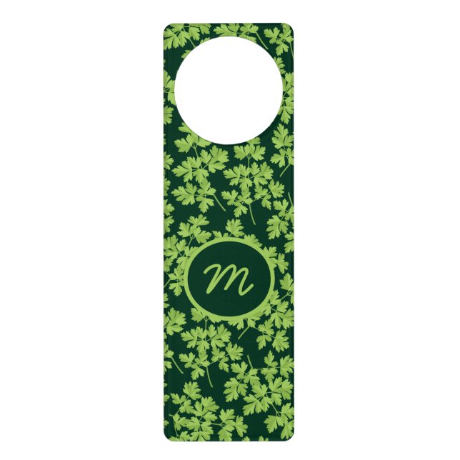 Parsley Pattern Door Hanger (Front)