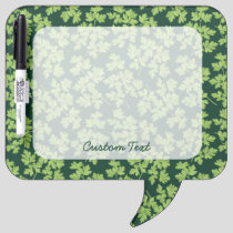 Parsley Pattern Dry Erase Board