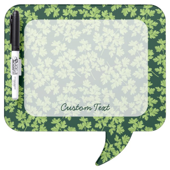 Parsley Pattern Dry Erase Board (Front)