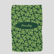 Parsley Pattern Golf Towel