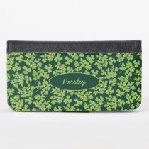 Parsley Pattern iPhone XS Wallet Case