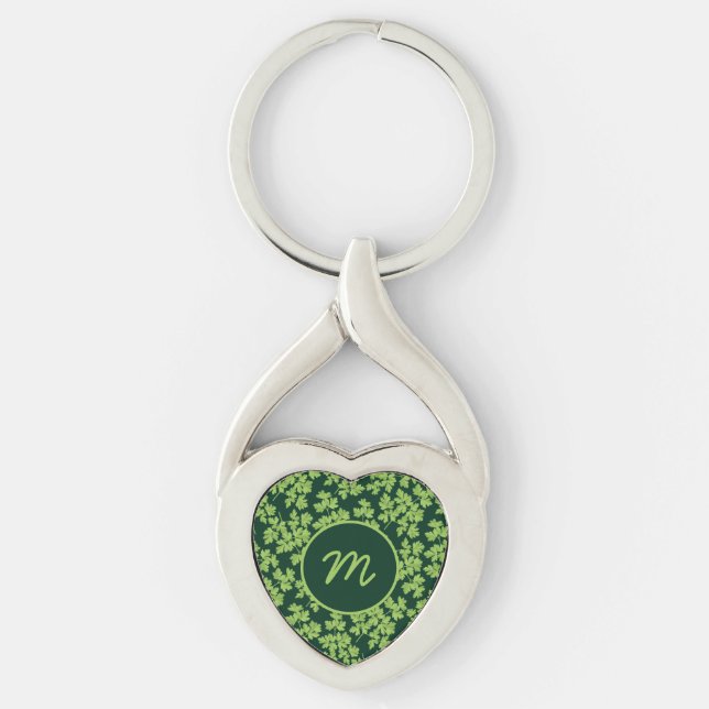 Parsley Pattern Keychain (Front)