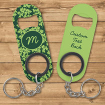 Parsley Pattern Keychain Bottle Opener