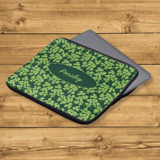 Parsley Pattern Laptop Sleeve