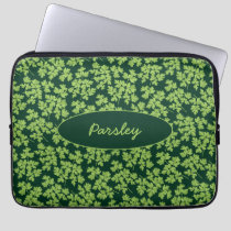 Parsley Pattern Laptop Sleeve