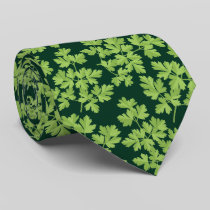 Parsley Pattern Neck Tie