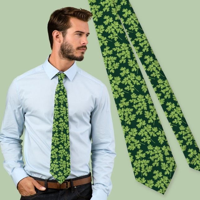 Parsley Pattern Neck Tie (Creator Uploaded)