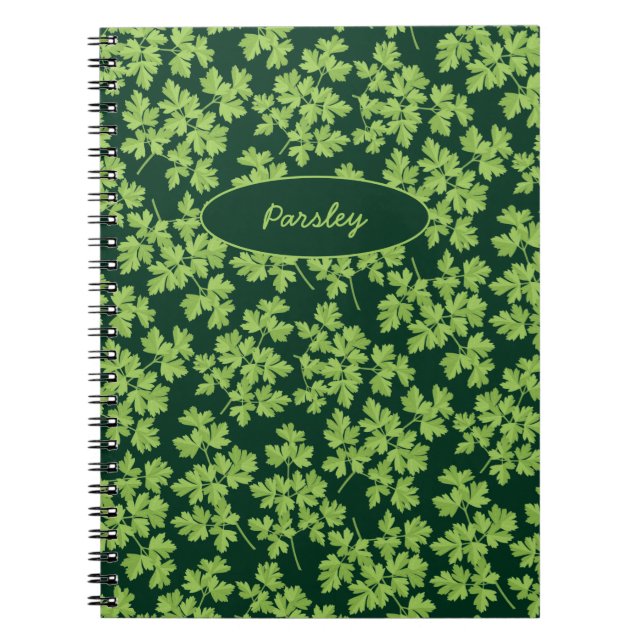 Parsley Pattern Notebook (Front)
