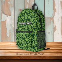 Parsley Pattern Printed Backpack