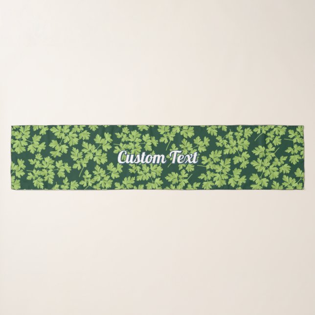 Parsley Pattern Scarf (Front (Horizontal))