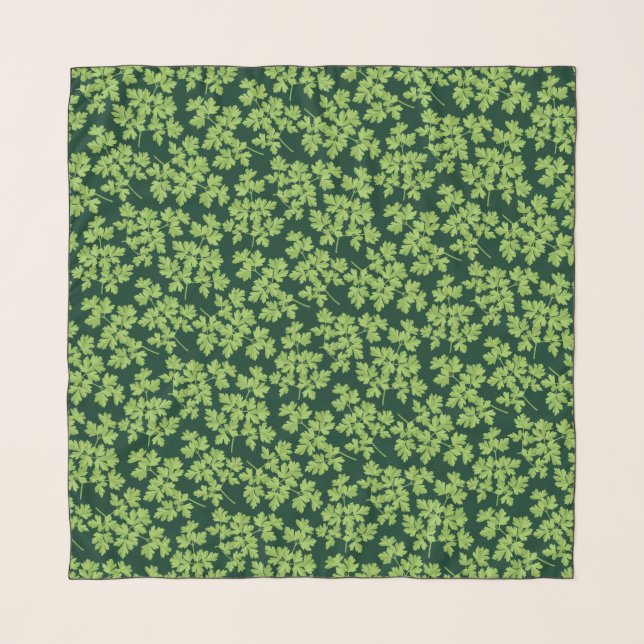 Parsley Pattern Scarf (Front (Horizontal))