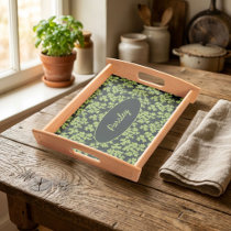 Parsley Pattern Serving Tray
