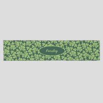 Parsley Pattern Short Table Runner