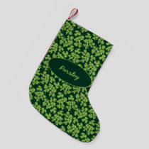 Parsley Pattern Small Christmas Stocking