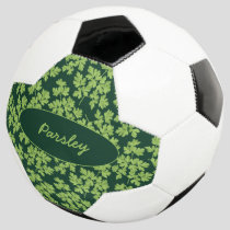 Parsley Pattern Soccer Ball