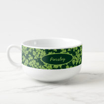 Parsley Pattern Soup Mug