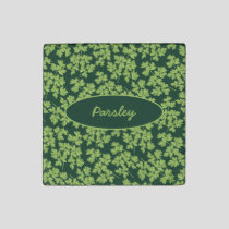 Parsley Pattern Stone Magnet