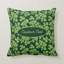 Parsley Pattern Throw Pillow