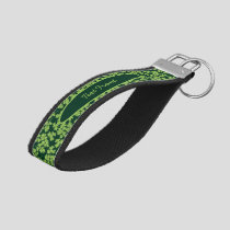 Parsley Pattern Wrist Keychain