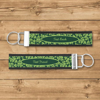 Parsley Pattern Wrist Keychain