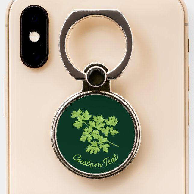 Parsley Phone Ring Stand (Close Up)