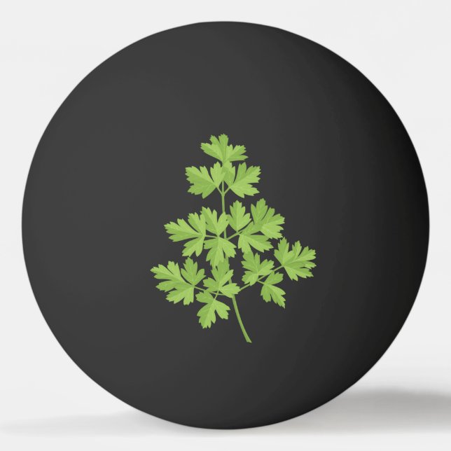 Parsley Ping Pong Ball (Front)