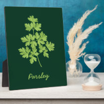 Parsley Plaque