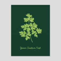 Parsley Postcard