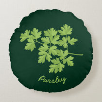 Parsley Round Pillow